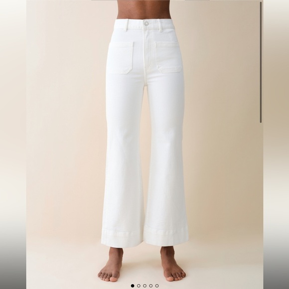 Jeanerica St. Monica Cropped Flare Jeans
